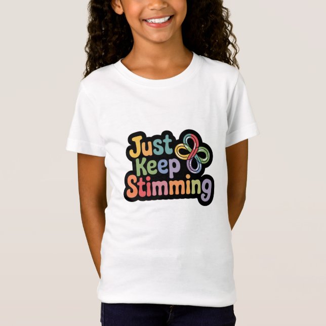 Bara behålla för att stimulera den neurologiska må t shirt (Framsida)