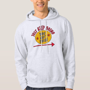 Bara Behålla går Hoodie