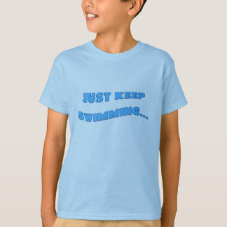 Bara Behålla Swimming T Shirt
