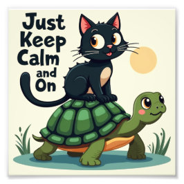 Bara Behållans Lugn och rid på Fototryck