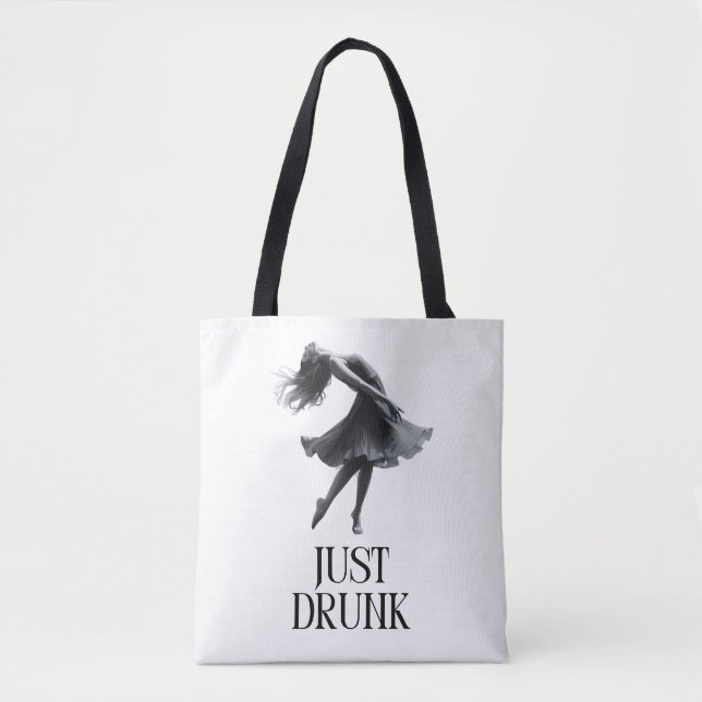 Bara Berusad Design | Dansande Tjej Möhippa Tygkasse (Framsida)