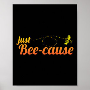 Bara biodlare Honung Bee Pun Poster