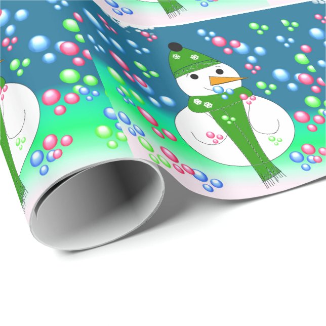 Bara blåser bubblor presentpapper (Rullad Hörn)
