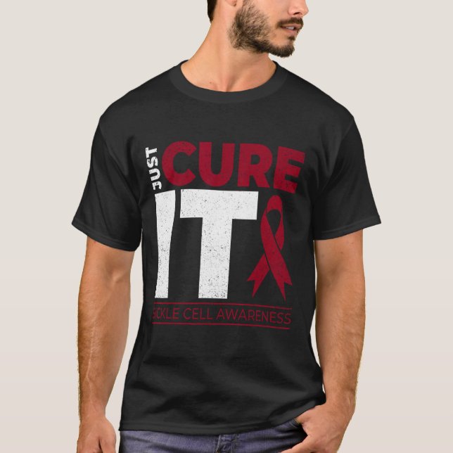 Bara boka det med en sickle-cell-anemi Scd Awarene T Shirt (Framsida)