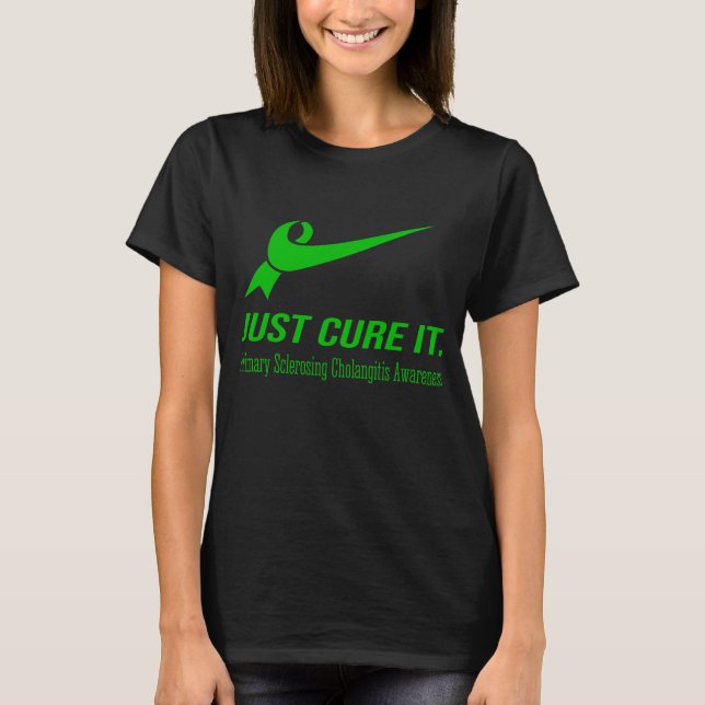 Bara bota den primära skleroserande kolangit t shirt (Framsida)
