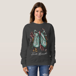Bara Breathe Astma Lungs T Shirt