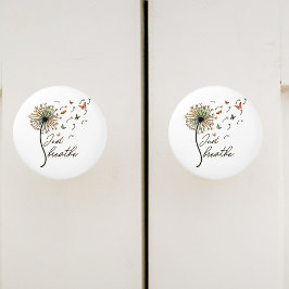 Bara Breathe Dandelion med Butterflies Knopp