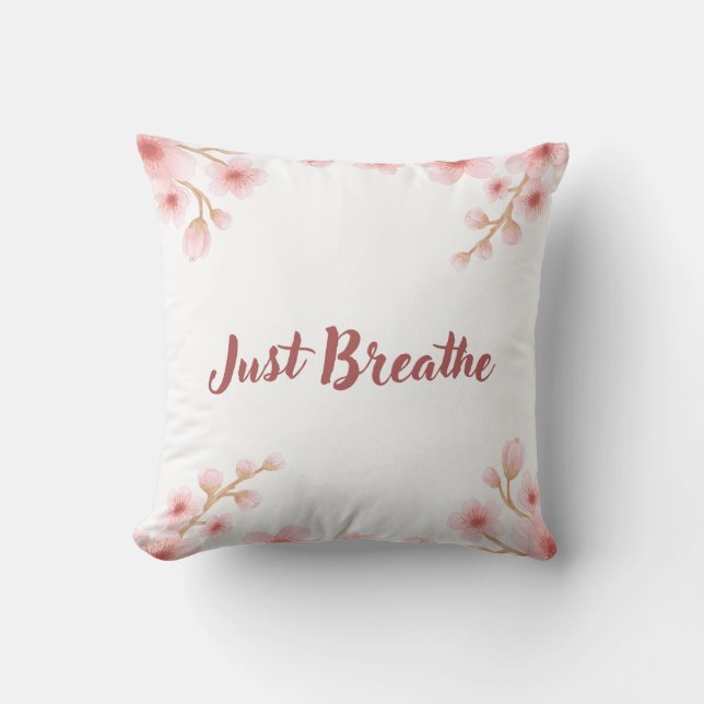 Bara Breathe Dekorativ kudde (Framsida)
