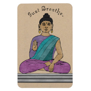 Bara Breathe (flexibel magnet) Magnet