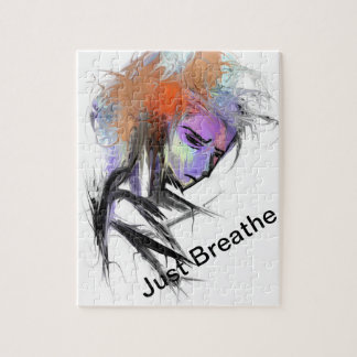 Bara Breathe Jigszle Puzzle Pussel