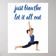 Bara Breathe, låt det vara Yoga