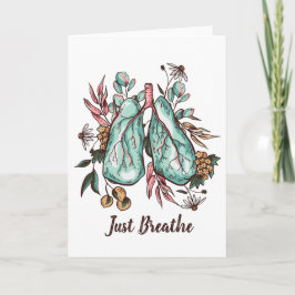 Bara Breathe | Lungs | Kort för hälsning