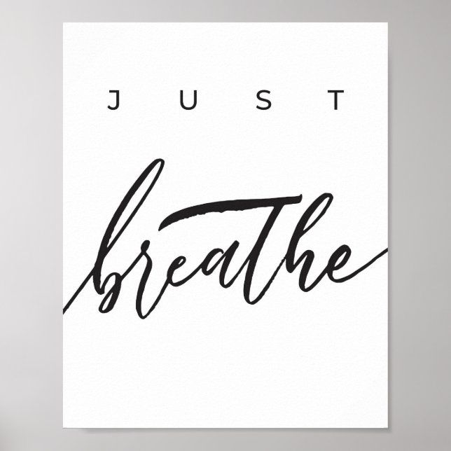 BARA BREATHE poster (Framsidan)