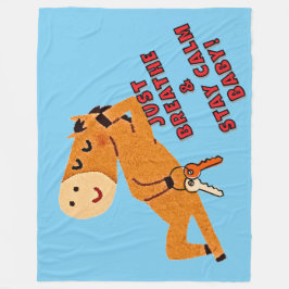 BARA BREATHE & STAY LUGN BABY! FLEECEFILT