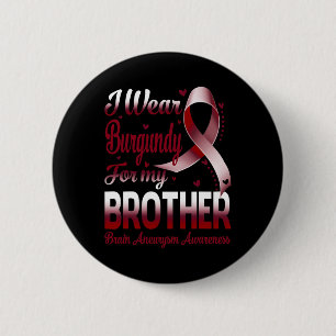 Bära Burgundy for my Brother Brain Aneurysm Awaren Knapp