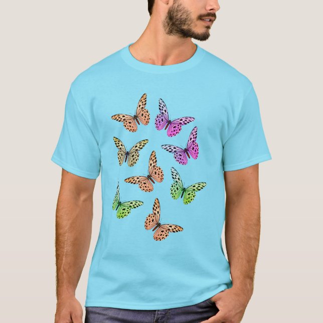 Bara Butterflies T Shirt (Framsida)