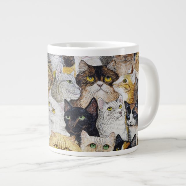Bara Cat's Whisker Jumbo Mugg (Framsida höger)