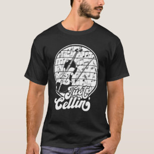 Bara Cellin Retro Cello Cellist Musician Orchestr T Shirt