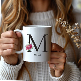 Bara Chic Sweet Peonies Mimi 15oz Coffee Mugg