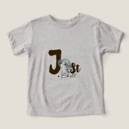 Bara Chilla Grå T-Shirt för Kvinnor – Avslappnad