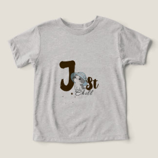 Bara Chilla Grå T-Shirt för Kvinnor – Avslappnad