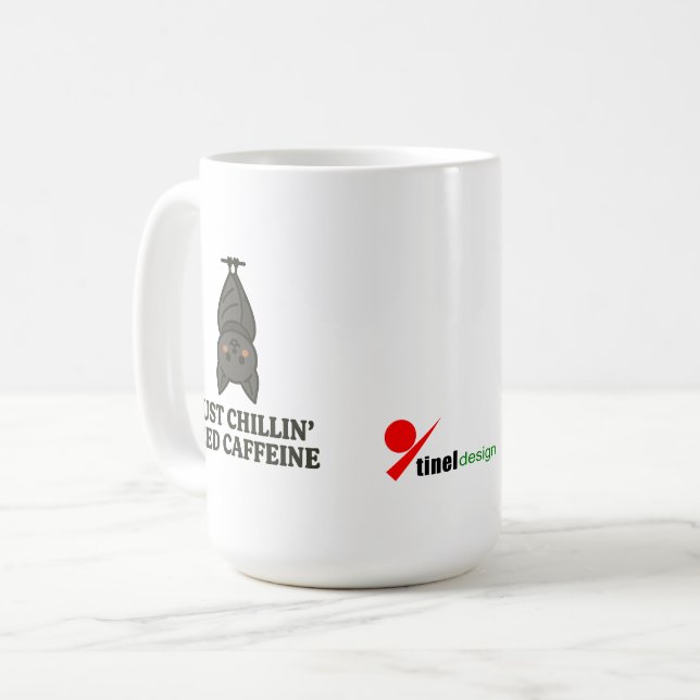 Bara chillar kaffemugg (Framsida vänster)