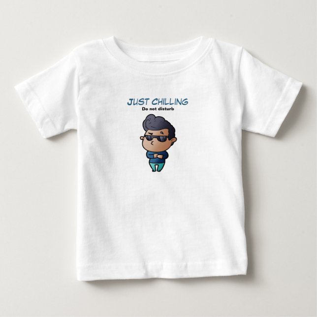 Bara chillar pojj T-Shirt (Framsida)