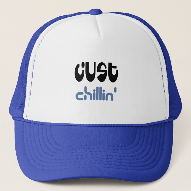 Bara chillar truckerkeps (Framsida)