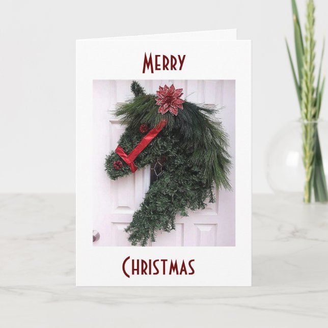 BARA "CHRISTMAS" OCH LYCKLIG "NYA ÅR" OCKSÅ! HELGKORT (Framsida)