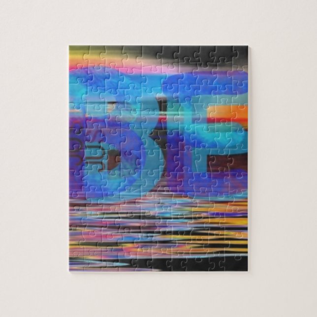 Bara citera mindiseringsgåvor till kvinnor och Man Pussel (Vertikal)