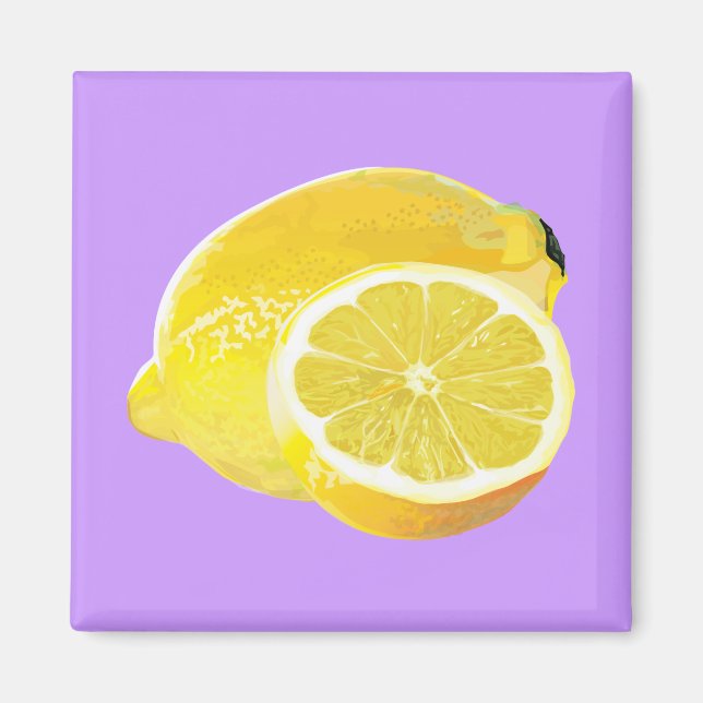 Bara citroner magnet (Framsidan)