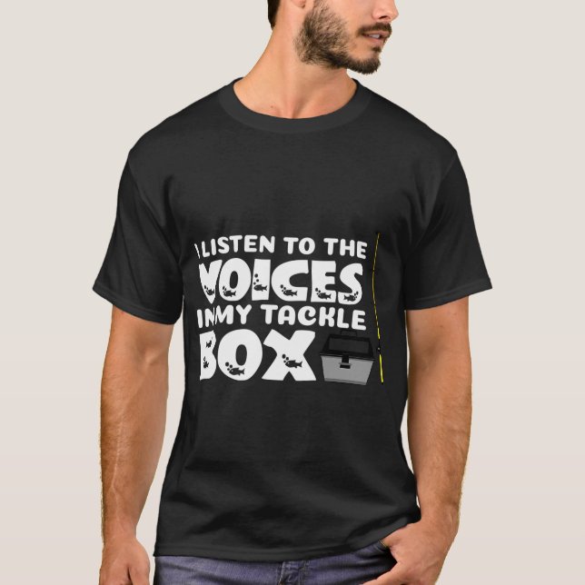 Bara coola människor isfiskar t shirt (Framsida)