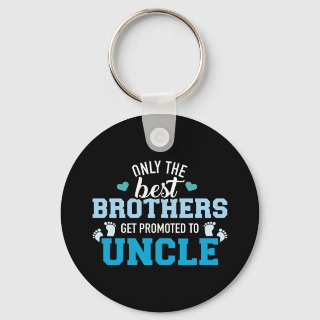 Bara de bästa bröderna blir befordrade till morbro nyckelring (Framsida)