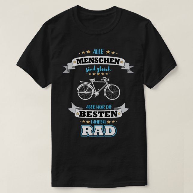 Bara den bästa cykelpresenten 1. t shirt (Design framsida)