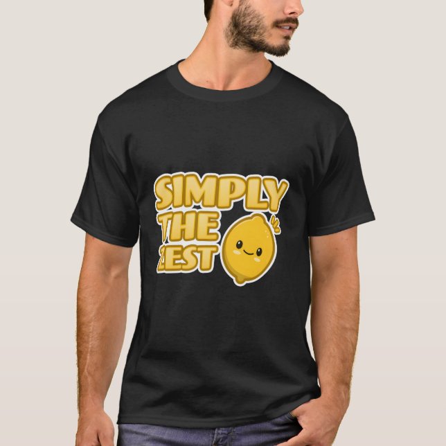 Bara den bästa Kawaii Lemon Food Pun T Shirt (Framsida)
