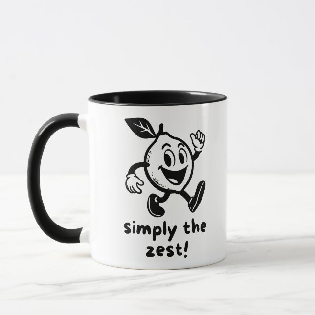Bara den bästa roliga citat om citron mugg (Vänster)