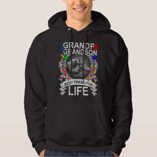Bära den här morfar- och morsrörelsens bästa vänli hoodie