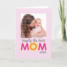 Bara det bästa MAMMA någonsin rosa Lilac mors dag