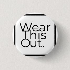 Bära Det här avgränsade uttryckets runda stilmärke Knapp