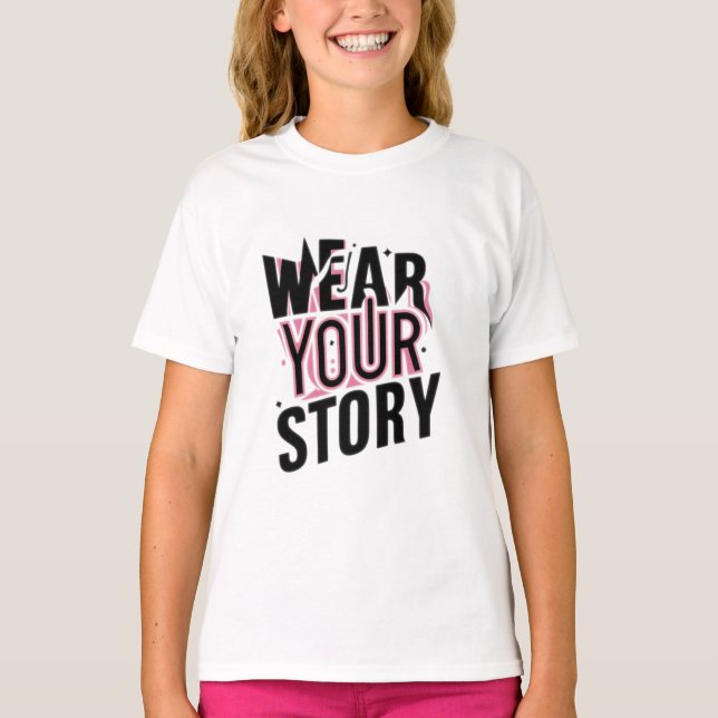 Bära din artikel: Unikt Anpassade T-Shirts (Framsida)