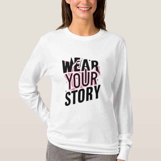 Bära din artikel: Unikt Anpassade T-Shirts (Framsida)