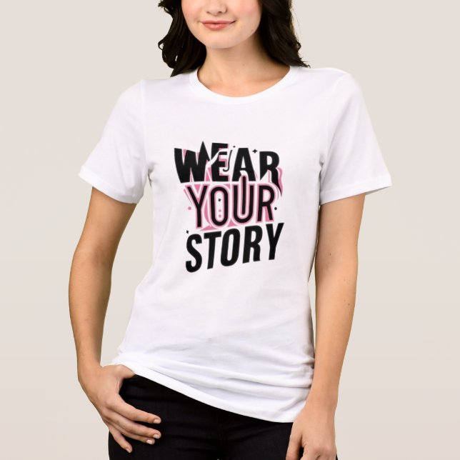 Bära din artikel: Unikt Anpassade T-Shirts (Framsida)