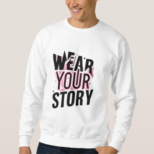 Bära din artikel: Unikt Anpassade T-Shirts Lång Ärmad Tröja (Framsida)