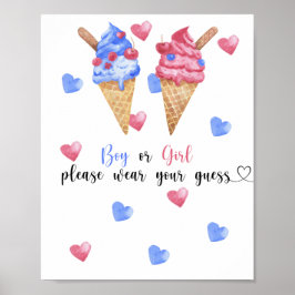 Bära din gissning. poster