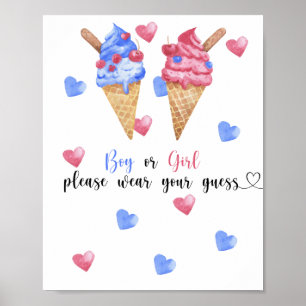 Bära din gissning. poster