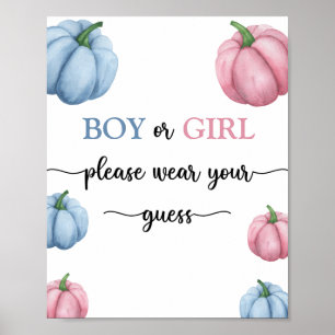 Bära din gissning. poster
