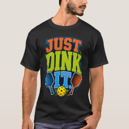 Bara Dinka Det Retro Pickleball Sport T Shirt