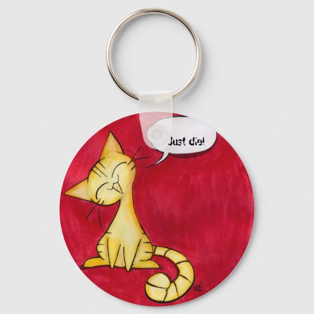 Bara dö! nyckelring (Framsida)