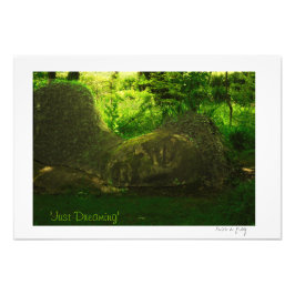 "Bara drömma" Fototryck