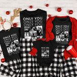 Bara du fotograferar Bild Shirt för Boykompis T Shirt<br><div class="desc">Ge din pojkvän är en gåva som är både personlig och minnesvärd med den enda du Photo Collage Bild Shirt for Boykompis. Med den här anpassningsbarna kan du skapa en unik fotokollage med ditt favoritprogram bilder tillsammans och skapar det som en meningsfull gåva för varje specialtillfälle. Vare sig det gäller...</div>